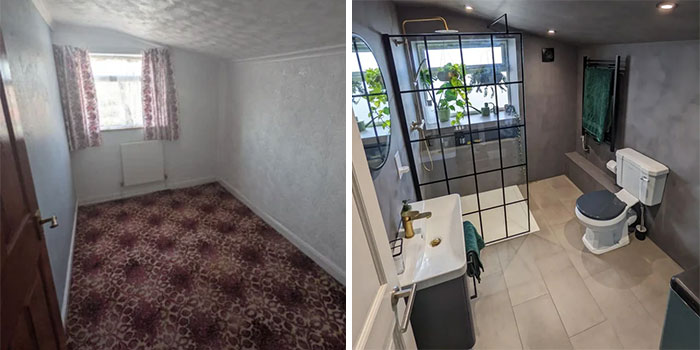 Converted Our Tiny Third Bedroom Into Our Upstairs Bathroom. Bristol UK