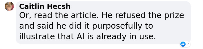 An Award-Winning Photo Turns Out To Be AI-Generated