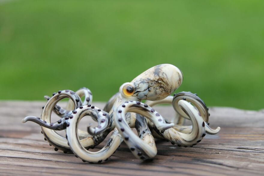 I Create Glass Figurines For Art Lovers And Nature Enthusiasts (10 Pics)