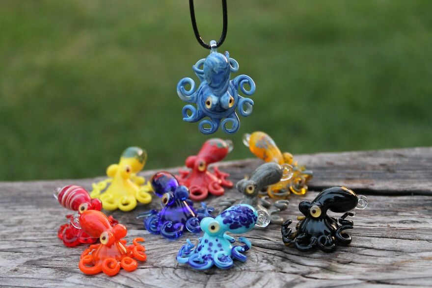 I Create Glass Figurines For Art Lovers And Nature Enthusiasts (10 Pics)