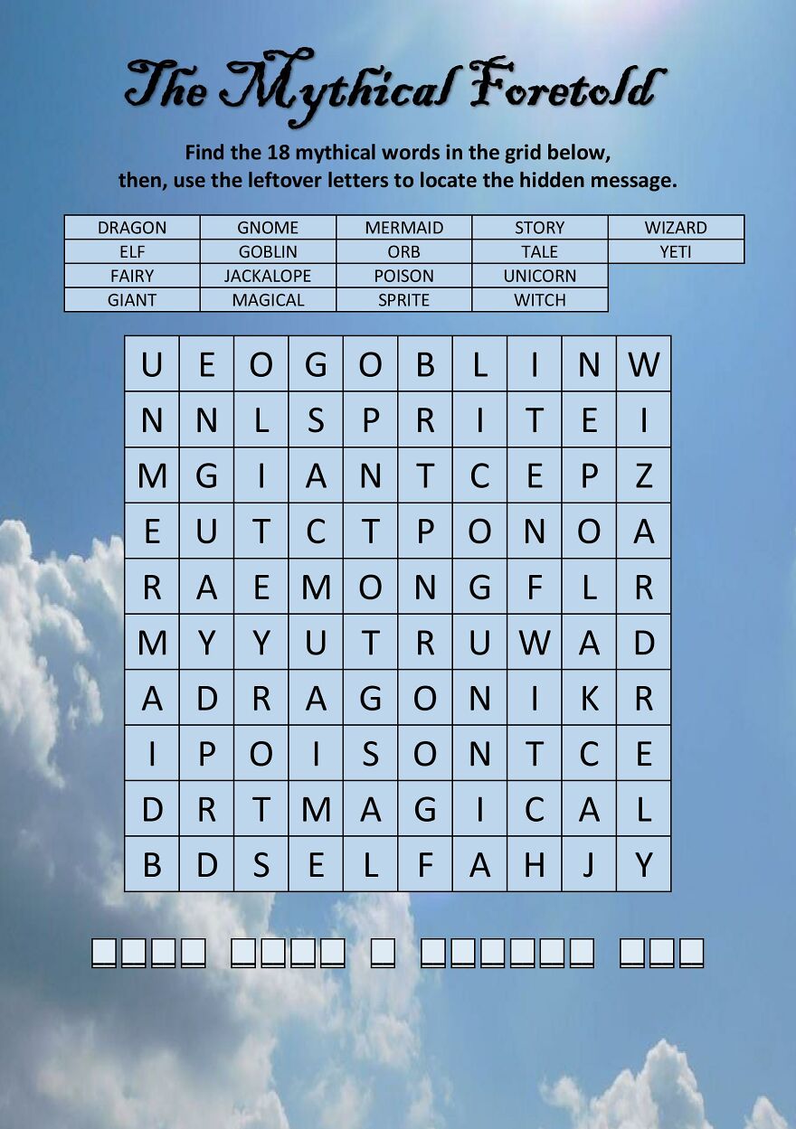 I Designed 31 Puzzles To Solve, One For Each Day Of The Month