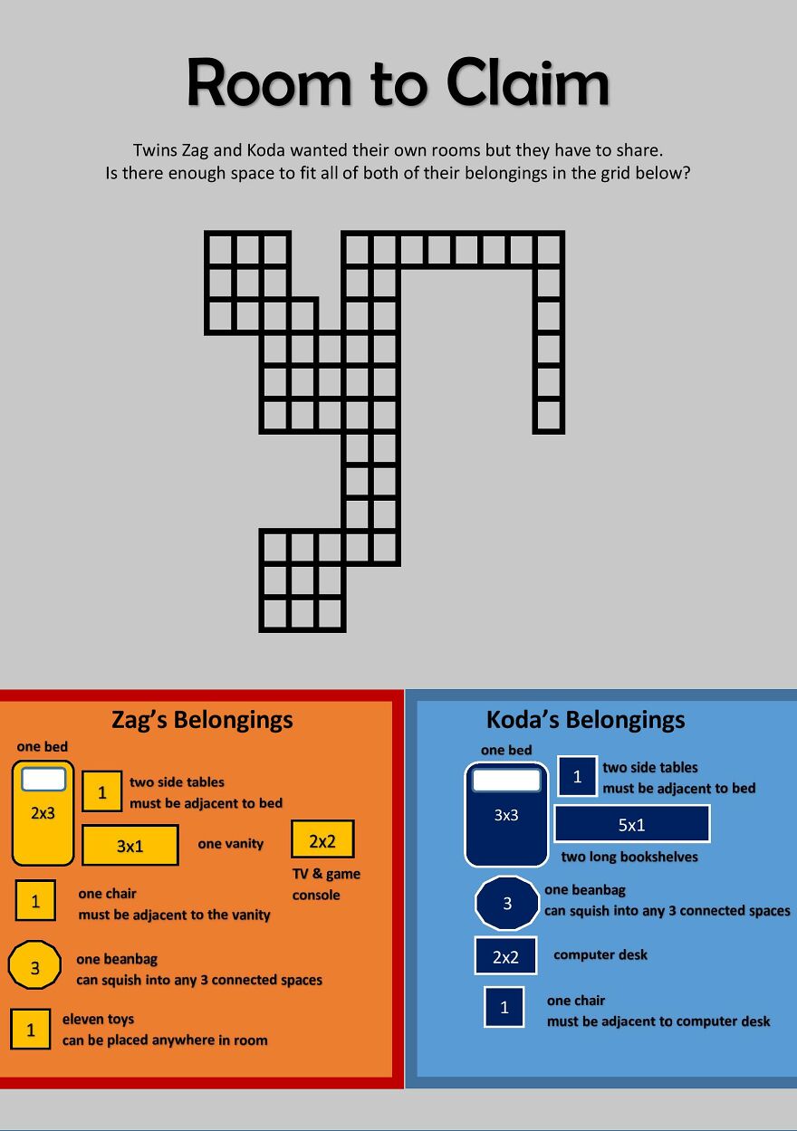 I Designed 31 Puzzles To Solve, One For Each Day Of The Month