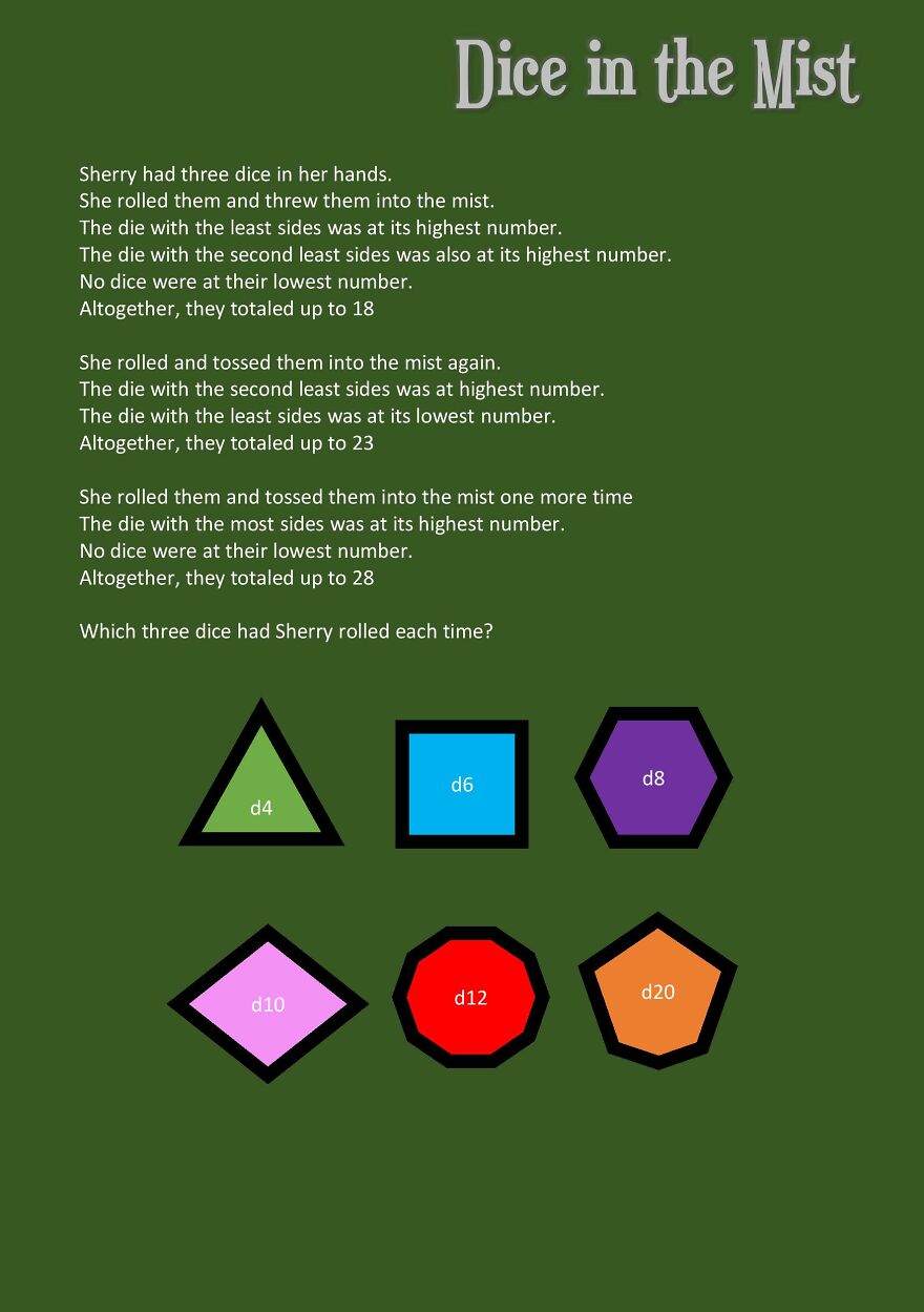 I Designed 31 Puzzles To Solve, One For Each Day Of The Month