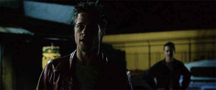 Tyler Durden talking