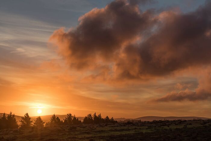 Sunrise Over The Moors