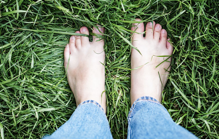 Walk Barefooted