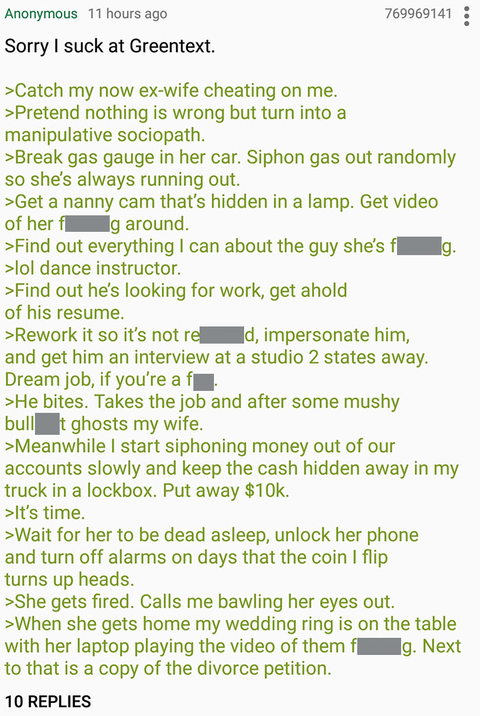 Anon Gets A Divorce