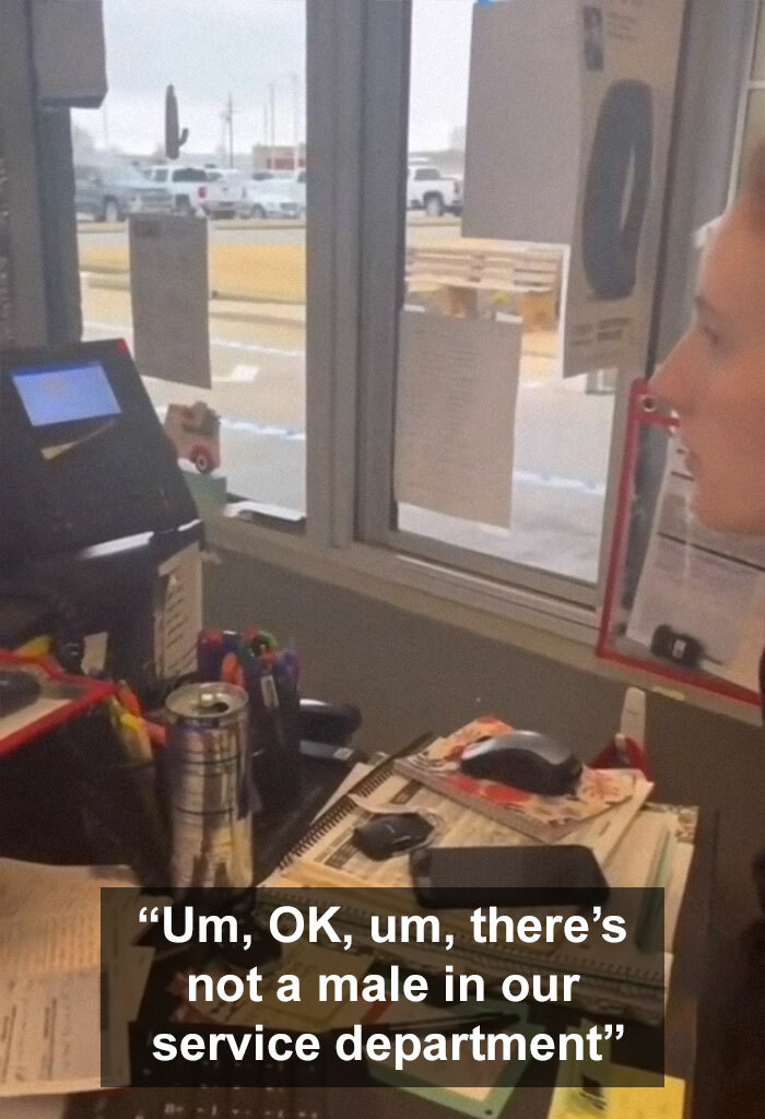 Karen Complains Women Don't Belong In Auto Service, Demands A Male Mechanic