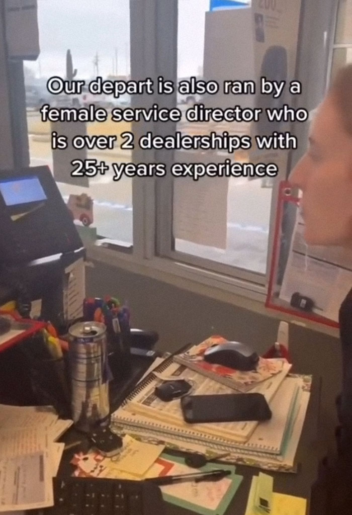 Karen Complains Women Don't Belong In Auto Service, Demands A Male Mechanic