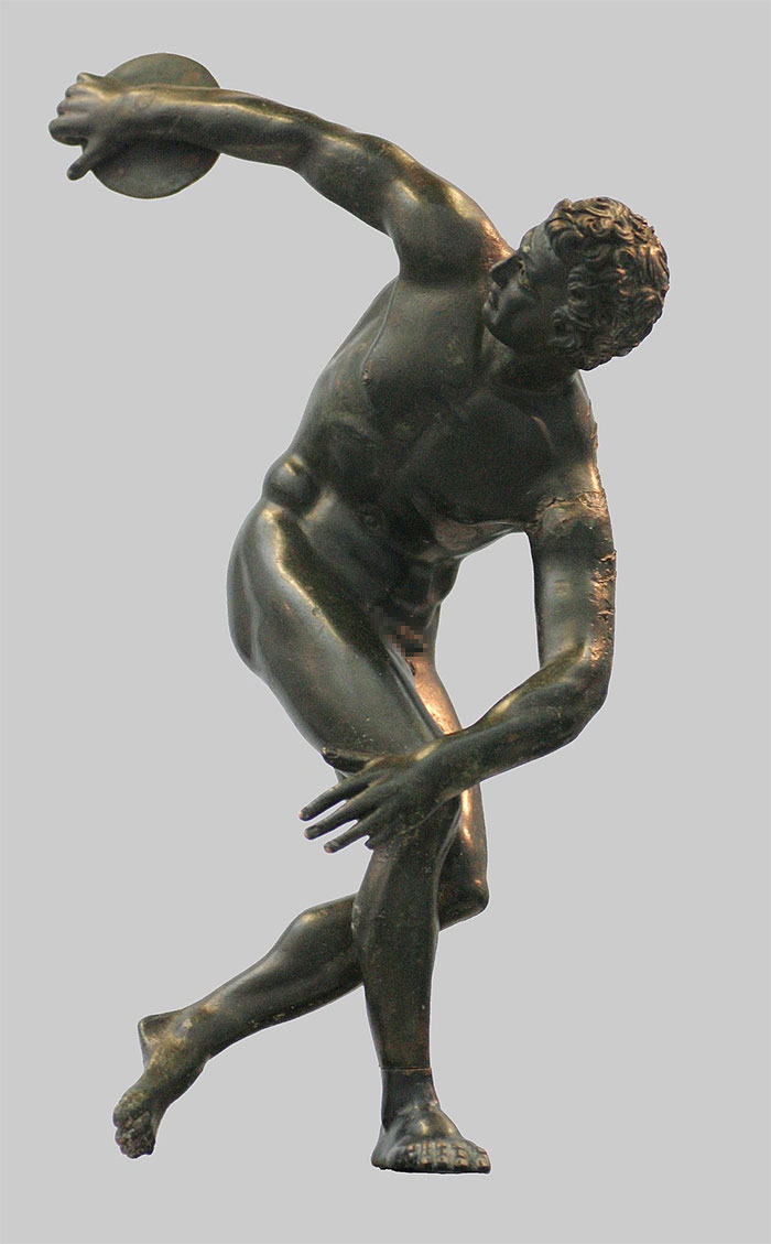 Image of Discobulus (Discus Thrower) statue