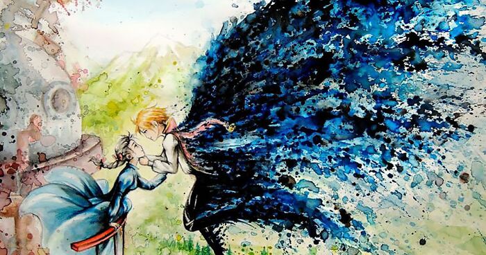 This Artist Reimagines Studio Ghibli Movies Into Stunning Watercolor Paintings, And Here Are 14 Of Them