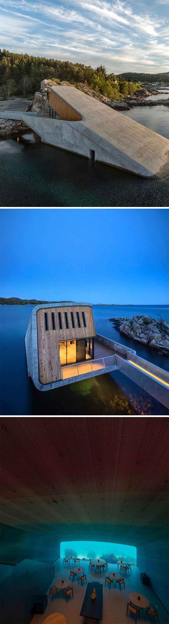 Underwater Restaurant By Snøhetta