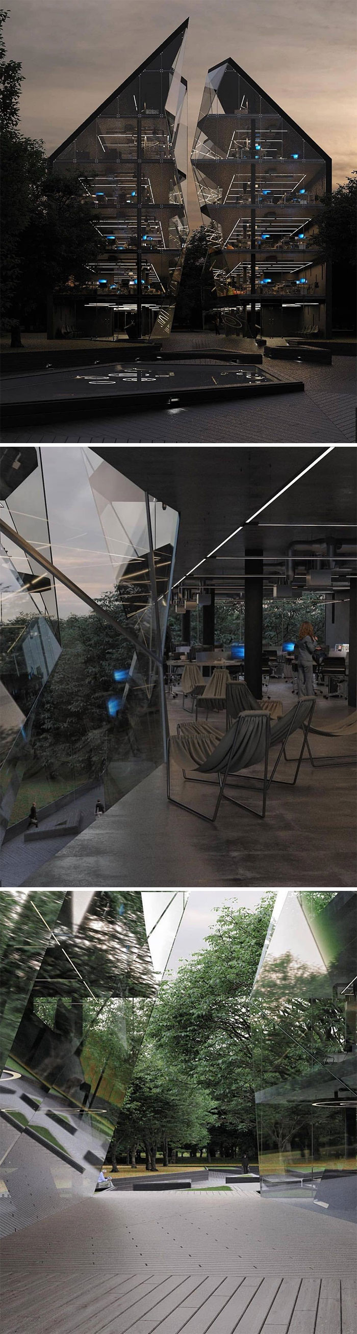 Ibm-Office Building By Nathan Brami Architecture