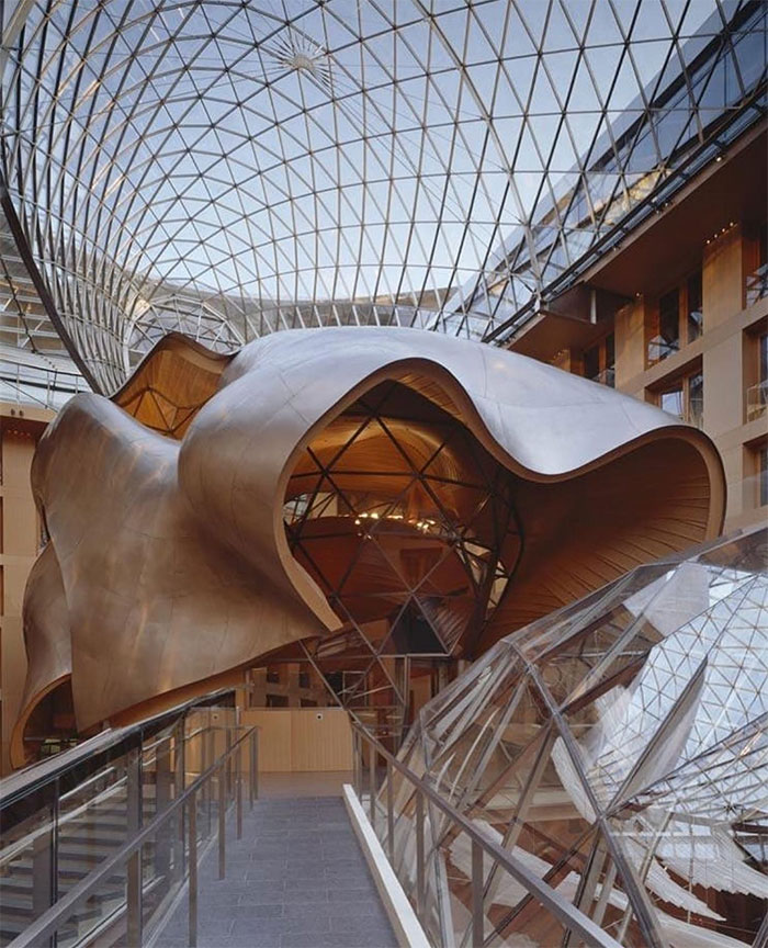 The Dz Bank Building By Frank Gehry