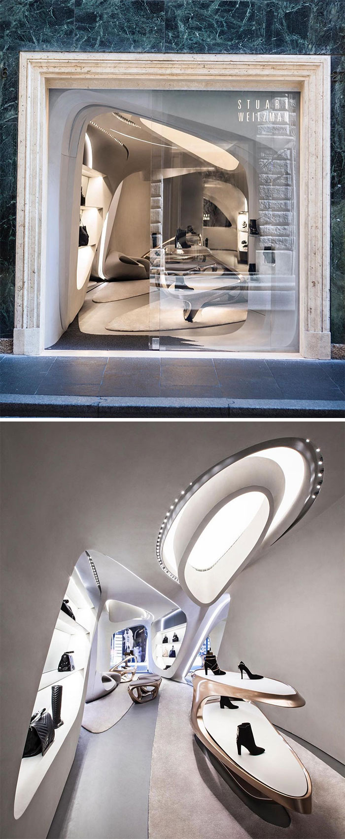 Stuart Weitzman By Zaha Hadid Architects