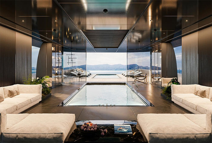 „swimming“ Pool. 🌊 – Design: Federico Repetto