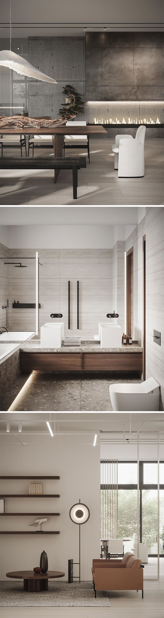 Wood And Feathers. 🪵🪶 – Design: Elena Kisenko