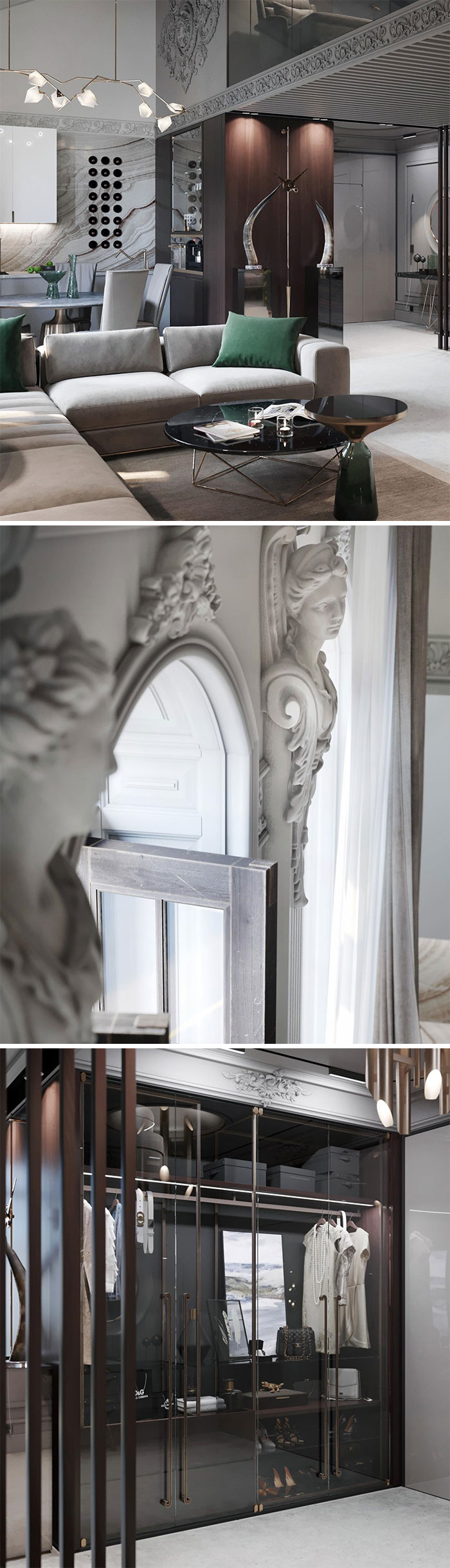 Jungle Antique. 🌴🏛 – Design: Anna Afanasyeva