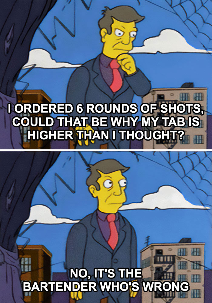 At Least Once Every Weekend