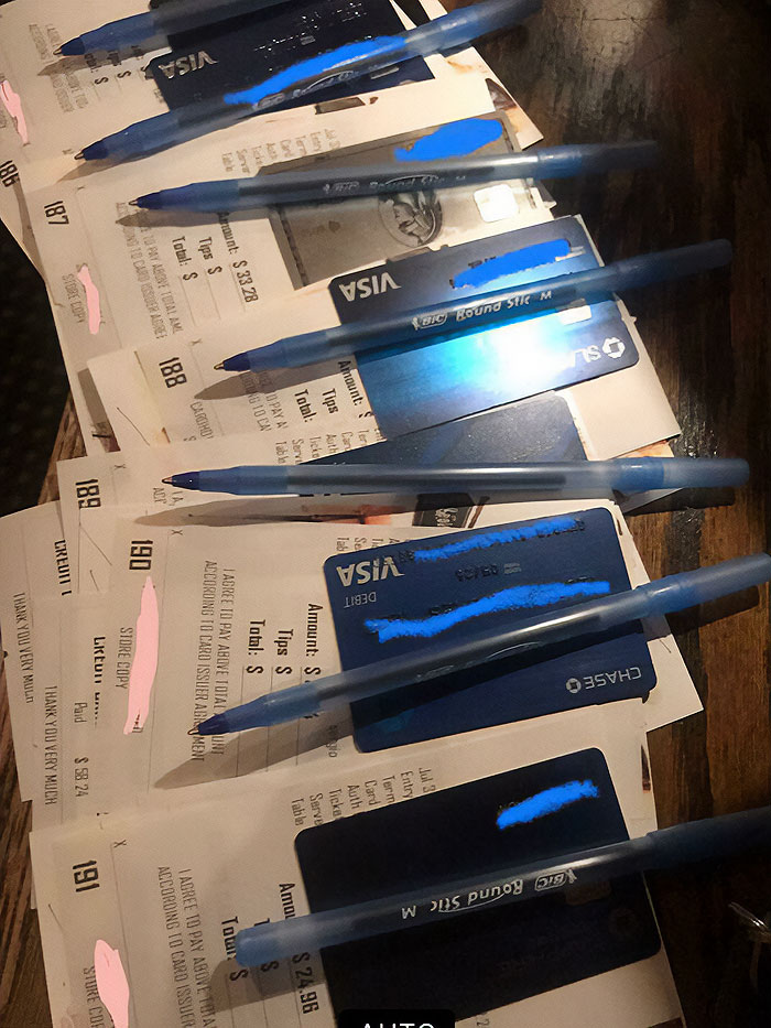 “It’s A Blue Chase Card” —memoirs Of A Closing Bartender