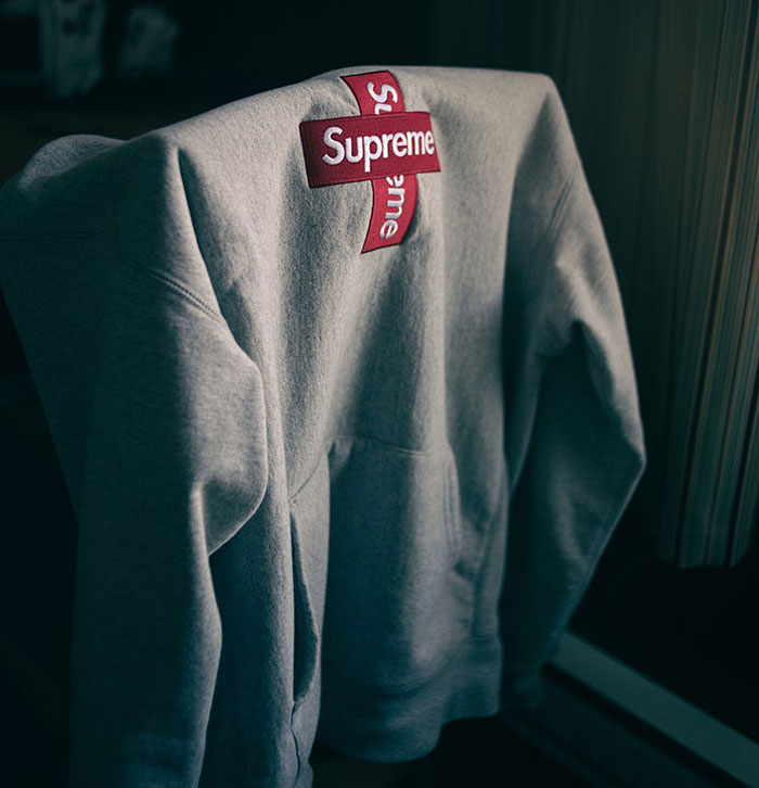 Hoodie Lying in a Dark Room