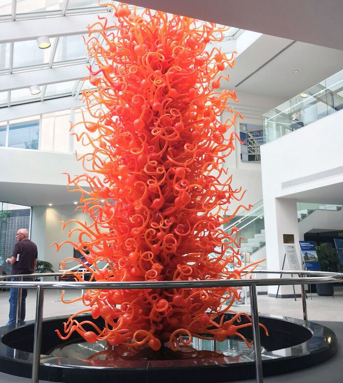 This Huge Sculpture At My Hospital