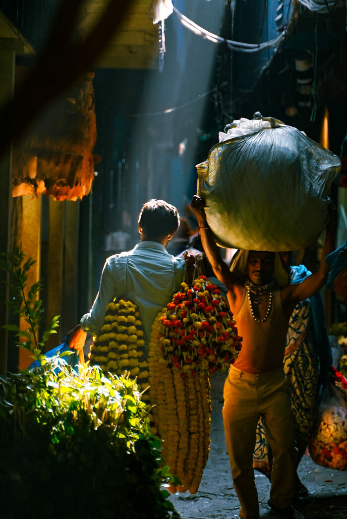Kolkata Flower Market