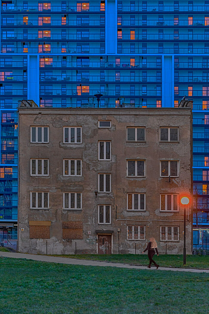 "Contrasts" One Of The Streets Warsaw