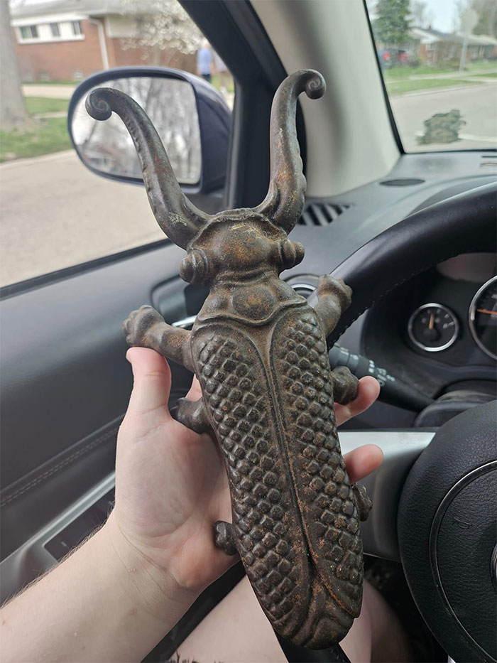 Found This Cool Boot Beetle On Marketplace!!! He Was So Cute I Had To Grab Him Up