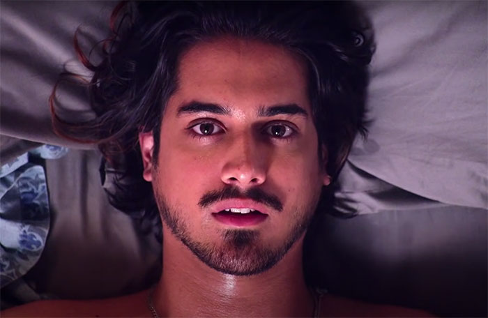 Ulysses lying in bed in Now Apocalypse