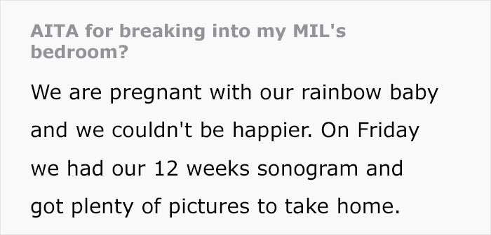 MIL Acts Suspicious After Expectant Mother&rsquo;s Sonogram Photos Go Missing