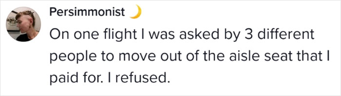 Entitled Man Steals This Woman's Plane Seat And Pretends To Be Asleep, Proceeds To Get Mad When She Takes It Back