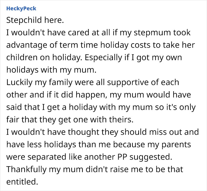 Woman Wonders If She's Wrong For Not Wanting To Take Husband's 8-Year-Old On Holiday While Taking Their Baby Son