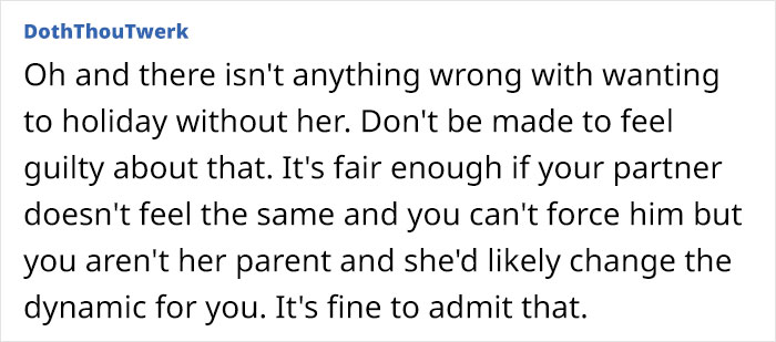 Woman Wonders If She's Wrong For Not Wanting To Take Husband's 8-Year-Old On Holiday While Taking Their Baby Son