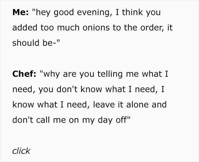 Chef Yells At Assistant Manager For Calling Him On His Day Off, So They Just Let Him Learn About His Fail The Hard Way