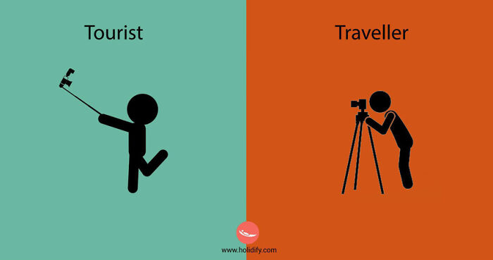 12 Differences Between Tourists And Travellers