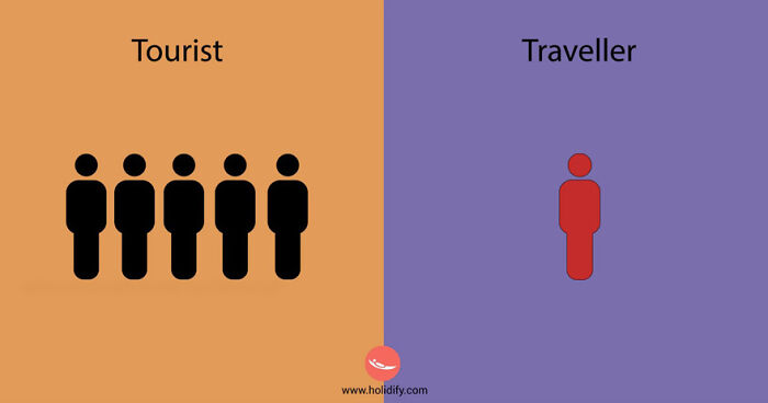 12 Differences Between Tourists And Travellers