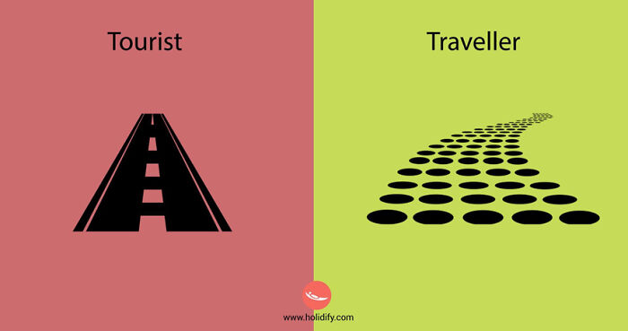 12 Differences Between Tourists And Travellers