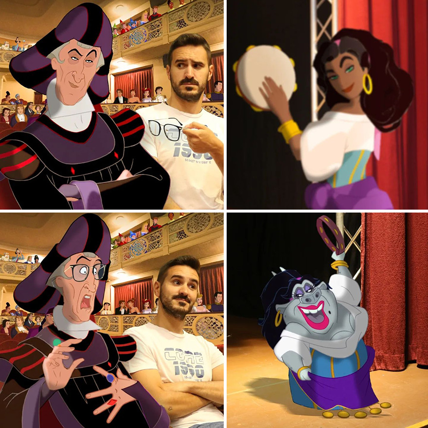 This Guy Continues To Put Our Favorite Animated Characters In His Pictures (21 New Pics)