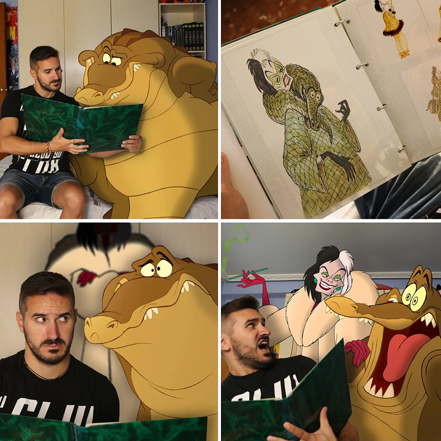 This Guy Continues To Put Our Favorite Animated Characters In His Pictures (21 New Pics)