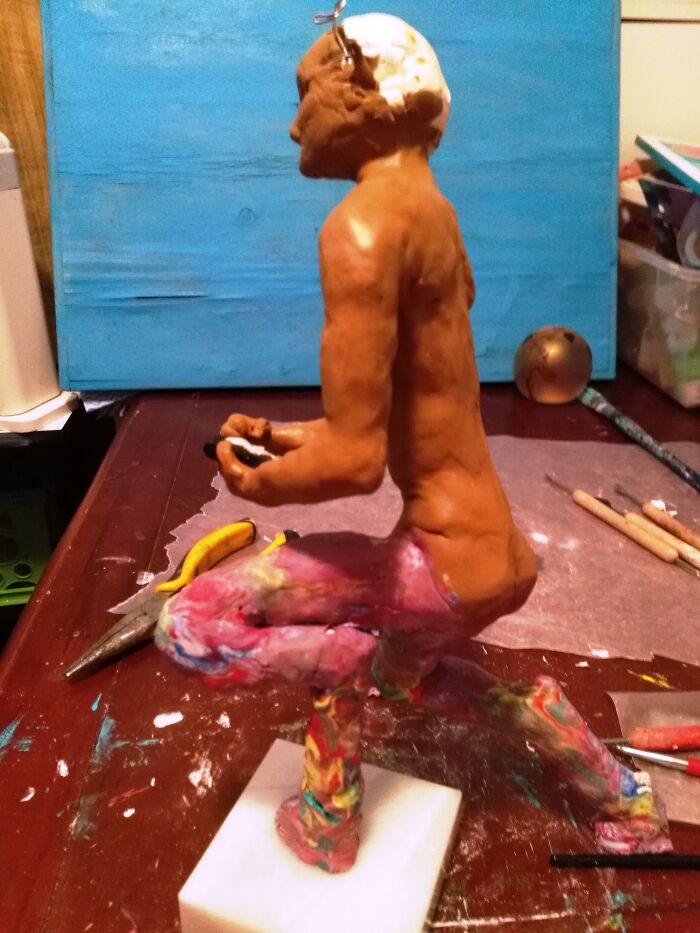 I Made A Step-By-Step Guide To Creating Your Own Faun Sculpture I Made A Step-By-Step Guide To Creating Your Own Faun Sculpture