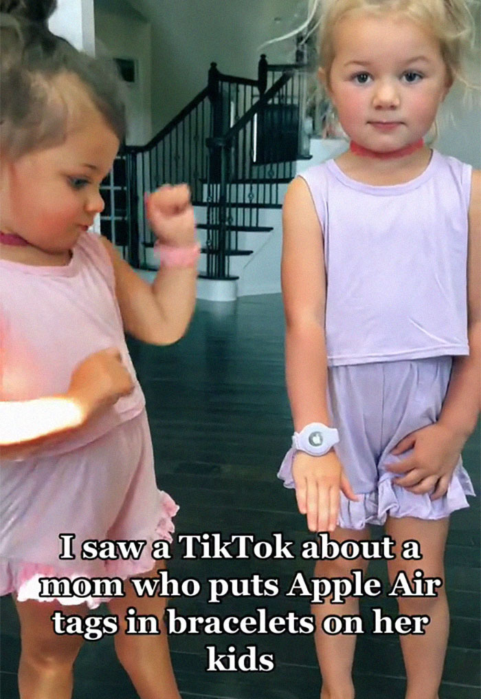 Mom Shares How She Tracks And 'Trains' Her Kids With Apple AirTags, And The Internet Has Thoughts