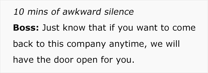 "10 Mins Of Awkward Silence": Boss Regrets Being Mean To Best Employee, Asks Them To Reconsider Their Resignation