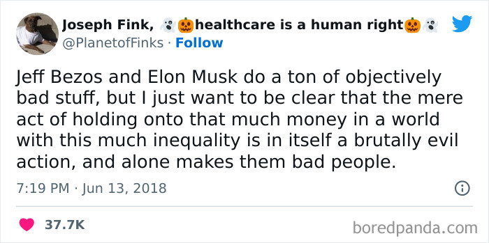 Billionaires Are Anathema To Humanity