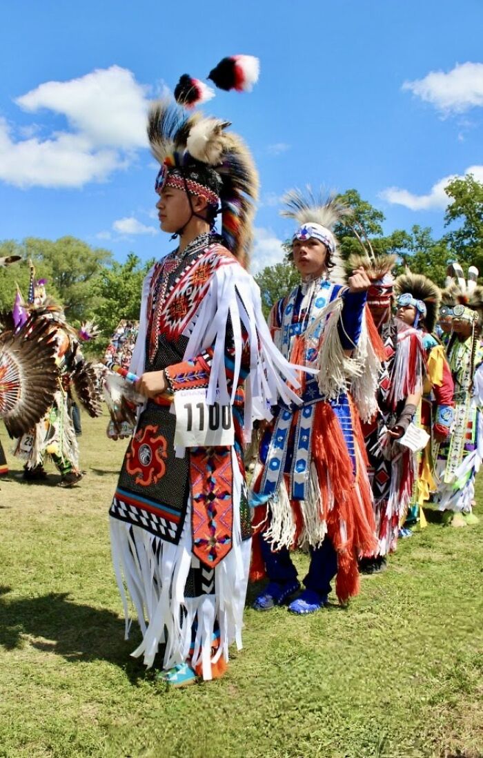 Teenagers In Full Dresses