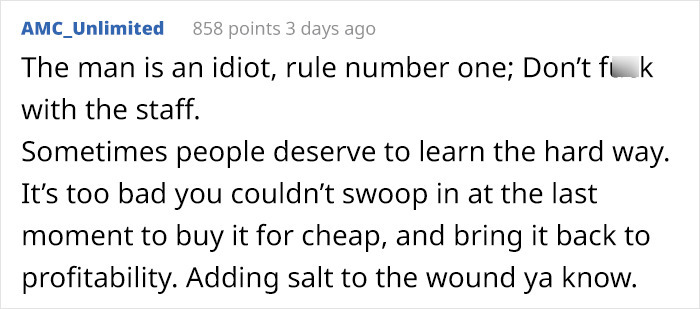 Boss Decides To Stop Paying His Employees, Regrets It After Everyone Quits And His Pub Shuts Down