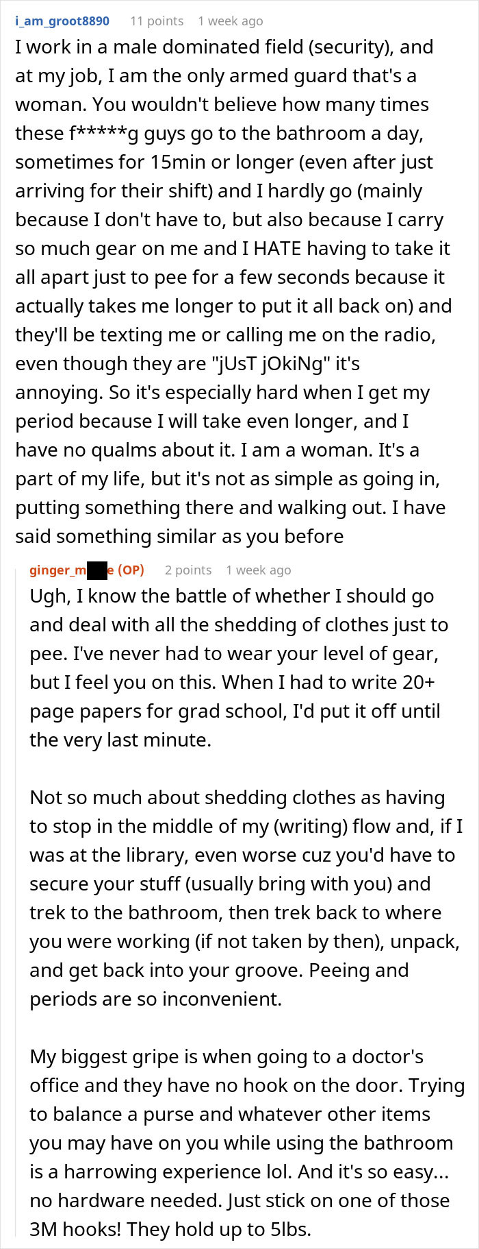 "I Had To Buy Tampons Because I'm On My Period": Woman Quits Immediately After Rude Coworker Tattles On Her