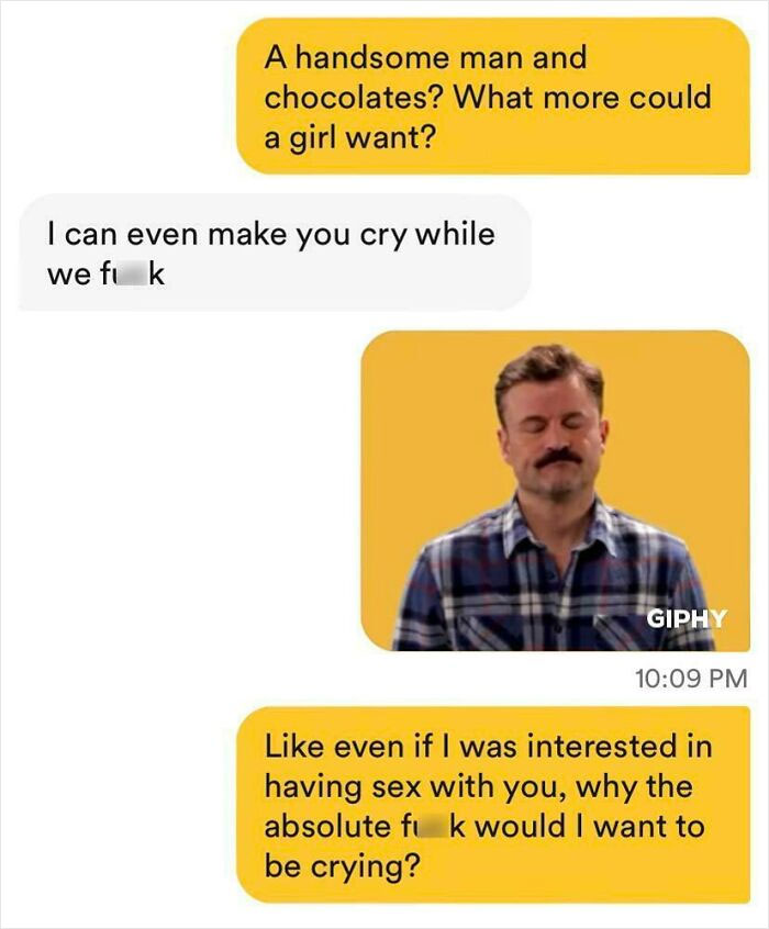 You Know, I Expect So Little And Yet I’m Still Disappointed. I Regret Complimenting Him