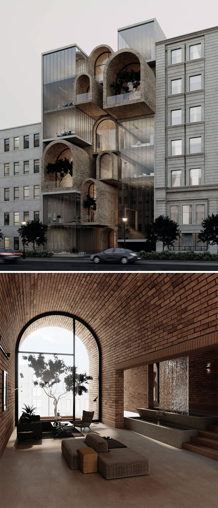 Edificio de oficinas Tagh Pelleh en Teherán, Irán, por Hossein Kalantari y Amirhossein Rezaei