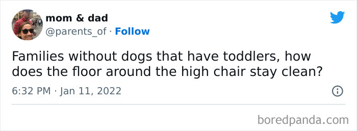 Our Dog Is Unintentionally Trained To Run Into The Kitchen When She Hears The High Chair Being Latched. ….she Has Also Earned The Name “Big Booty Judy” But That’s A Whole Other Story